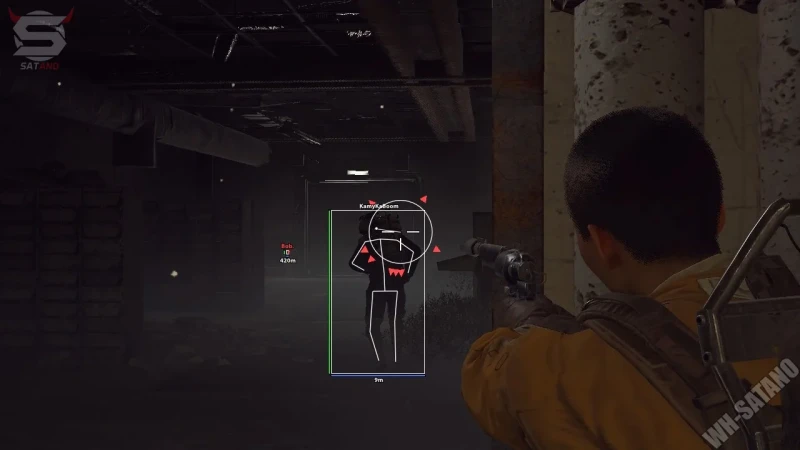 arc raiders cheats player ESP and combat overlay preview